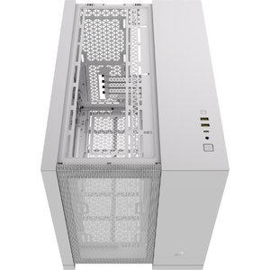 Carcasa Corsair 2500D AIRFLOW, Tempered Glass, Micro-ATX, Alb