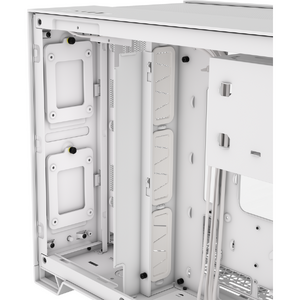 Carcasa Corsair 2500D AIRFLOW, Tempered Glass, Micro-ATX, Alb