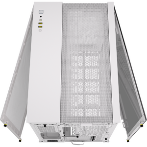 Carcasa Corsair 2500D AIRFLOW, Tempered Glass, Micro-ATX, Alb