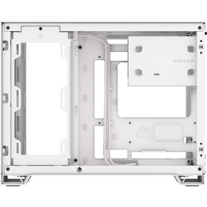 Carcasa Corsair 2500D AIRFLOW, Tempered Glass, Micro-ATX, Alb
