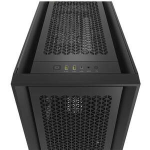 Carcasa Corsair 5000D AIRFLOW CORE, Tempered Glass, Mid-Tower, ATX,  Negru