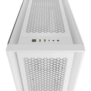 Carcasa Corsair 5000D AIRFLOW CORE, Tempered Glass, Mid-Tower, ATX,  Alb