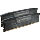Memorie DDR5, 64GB, KIT 2x32GB, 6000MT/s, C38, XMP, Negru, VENGEANCE