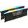 Corsair Memorie DDR5, 32GB, KIT 2x16GB, 6000MT/s, C38, 1.35V, XMP, Negru, RGB, VENGEANCE