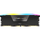 Corsair Memorie DDR5, 128GB, KIT 4x32GB, 5600MT/s, C40, 1.2V, XMP, Negru, RGB, VENGEANCE
