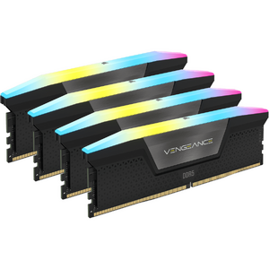 Corsair Vengeance RGB 128GB, DDR5, 5600MHz, CL40, 4x32GB, 1.2V, Negru