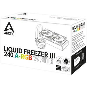 Cooler ARCTIC Liquid Freezer III 240 A-RGB, Racire cu lichid, AIO 240mm, Intel/ AMD, Alb