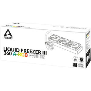 Cooler ARCTIC Liquid Freezer III 360 A-RGB, Racire cu lichid, AIO 360mm, Intel/ AMD, Alb