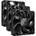 Ventilator Corsair iCUE LINK RX120, 120mm PWM, Triple Pack, Negru