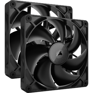 Ventilator Corsair iCUE LINK RX140, 140mm PWM, Twin Pack, Negru