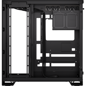 Carcasa Corsair 6500X, Mid-Tower, Dual Chamber, ATX, Negru