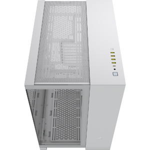 Carcasa Corsair 6500X, Mid-Tower, Dual Chamber, ATX, Alb