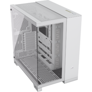 Carcasa Corsair 6500X, Mid-Tower, Dual Chamber, ATX, Alb