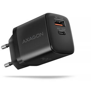 AXAGON ACU-PQ20, 20W, PD3.0, QC4, Negru