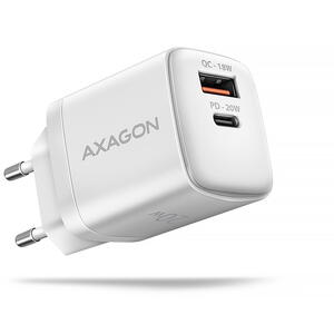 AXAGON ACU-PQ20W, 20W, PD3.0, QC4, Alb