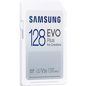 Samsung EVO Plus (2021), SD, 128GB, UHS-I, U3, clasa 3, V30