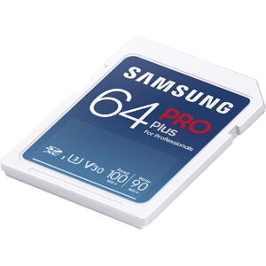 Samsung PRO Plus, SD, 64 GB, UHS-I, U3, clasa 3, V30