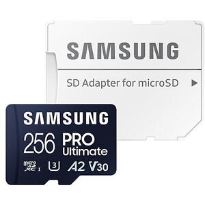 256 GB MicroSDXC Samsung PRO Ultimate [R200/W130]