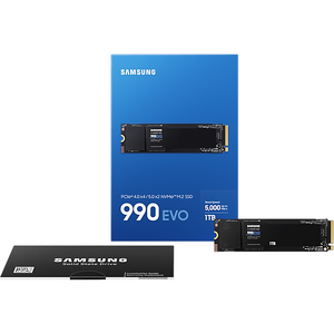 SSD Samsung 990 EVO, 1TB, M.2, PCIe 4.0 x4