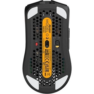 Glorious Mouse Gaming Model O 2 Wireless, 26000 DPI, RGB, Ultralight 68g, Hybrid 2.4GHz, Bluetooth, 6 butoane, Ambidextru, Negru mat