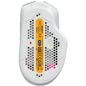Glorious Mouse Gaming Model I 2 Wireless, 26000 DPI, Ultralight 75g, Bluetooth, 9 butoane, Alb mat
