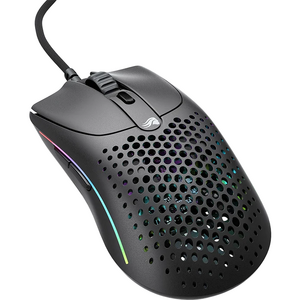 Glorious Mouse Gaming Model O 2, 26000 DPI, RGB, USB, Ultralight 68g, 6 butoane, Ambidextru, Negru mat