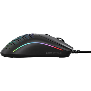 Glorious Mouse Gaming Model O 2, 26000 DPI, RGB, USB, Ultralight 68g, 6 butoane, Ambidextru, Negru mat