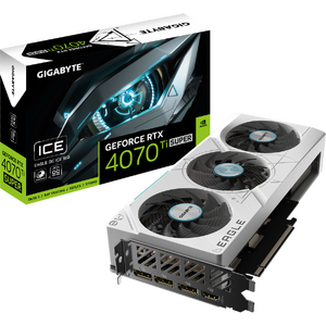 GIGABYTE GeForce RTX 4070 Ti SUPER EAGLE OC ICE, 16GB, GDDR6X, 256-bit, DLSS 3.0