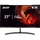 Monitor Acer Nitro ED273US3, ZeroFrame, 27 inch, VA, QHD, 2560 x 1440, HDMI, DisplayPort, Curbat 1500R, 180Hz, 5ms, Negru