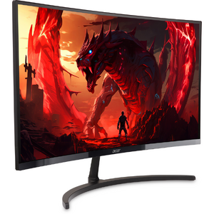 Monitor Acer Nitro ED273US3, ZeroFrame, 27 inch, VA, QHD, 2560 x 1440, HDMI, DisplayPort, Curbat 1500R, 180Hz, 5ms, Negru