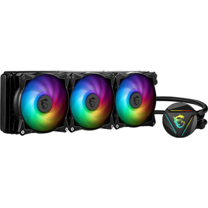 Cooler MSI MAG CORELIQUID 360R V2, Racire cu lichid, AIO 360mm, RGB, Intel/ AMD, Negru