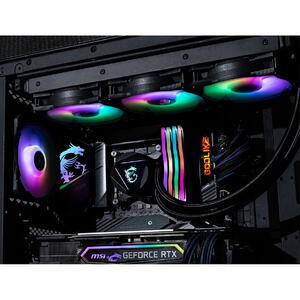 Cooler MSI MAG CORELIQUID 360R V2, Racire cu lichid, AIO 360mm, RGB, Intel/ AMD, Negru