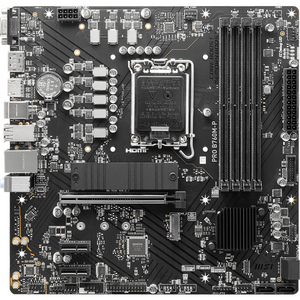 Placa de baza MSI PRO B760M-P, Socket LGA1700, DDR5, Micro ATX