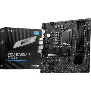 Placa de baza MSI PRO B760M-P DDR4, Socket LGA1700, Micro ATX