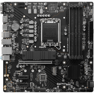 Placa de baza MSI PRO B760M-P DDR4, Socket LGA1700, Micro ATX