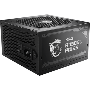Sursa MSI MAG A750GL PCIE5, 80 Plus Gold, 750W, PCIe 5.0, Full Modulara, Negru
