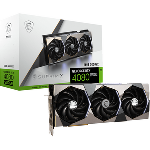MSI GeForce RTX 4080 SUPER 16G SUPRIM X, 16GB GDDR6X, 256-bit