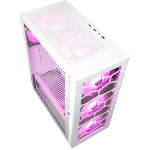 Carcasa Kolink Observatory HF Glass ARGB, Mid-Tower, Alb, PGW-CH-KOL-111