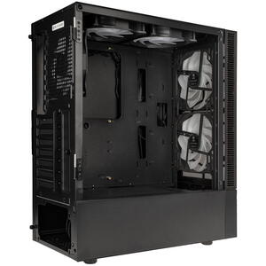 Carcasa Kolink Observatory MX Mesh ARGB, Mid-Tower, Negru, PGW-CH-KOL-116