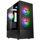 Observatory MX Mesh ARGB, Mid-Tower, Negru, PGW-CH-KOL-116