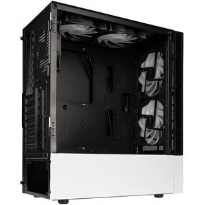 Carcasa Kolink Observatory MX Mesh ARGB, Mid-Tower, Negru/Alb, PGW-CH-KOL-117