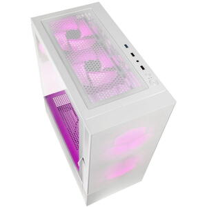 Carcasa Kolink Observatory MX Mesh ARGB, Mid-Tower, Alb, PGW-CH-KOL-118