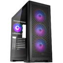Unity Meshbay ARGB, Mid-Tower, Negru