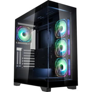 Carcasa Kolink Unity Peak ARGB, Mid-Tower, Negru, PGW-CH-KOL-122