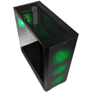 Carcasa Kolink Unity Solar Mesh ARGB, Mid-Tower, Negru