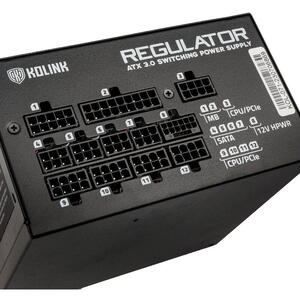 Sursa Kolink Regulator, 1000 W, 80+ Gold, Full Modulara, Negru, PGW-PS-KOL-043