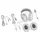 ENDORFY Casti Gaming Viro Onyx White, Jack 3.5mm, microfon detasabil, Alb