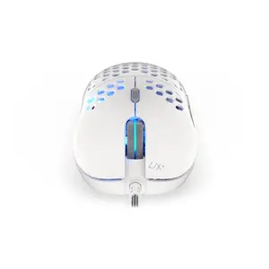 ENDORFY LIX Plus Onyx White, USB, 19000 dpi, 59 g, Alb