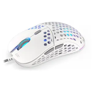 ENDORFY LIX Plus Onyx White, USB, 19000 dpi, 59 g, Alb