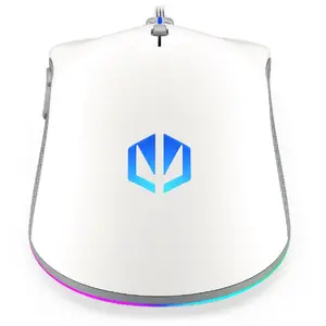 ENDORFY GEM Onyx White, USB, 8000 dpi, 67 g, Alb